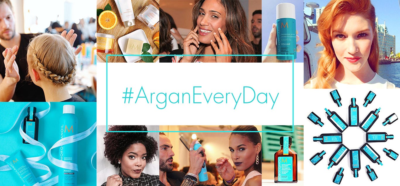 Moroccanoil huile d'argan every day