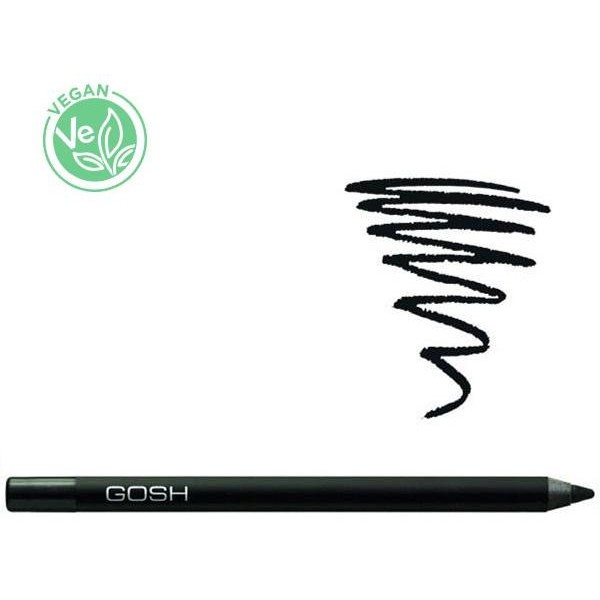 Gosh Copenhagen- eyeliner haute couvrance waterproof noir, en vente sur Beauty Coiffure. 