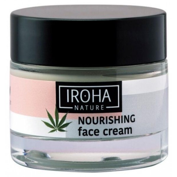 Her[b] Crème visage nutritive & protectrice peau normale/sèche Iroha 50ML. À retrouver sur beautycoiffure.com