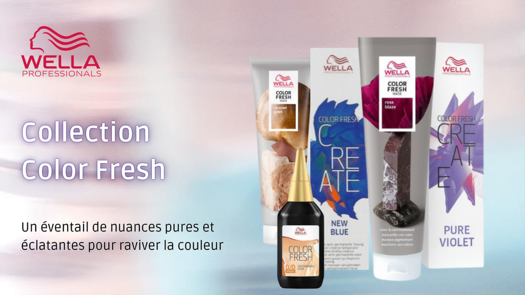 Retrouvez les colorations temporaires Color Fresh de Wella sur beautycoiffure.com