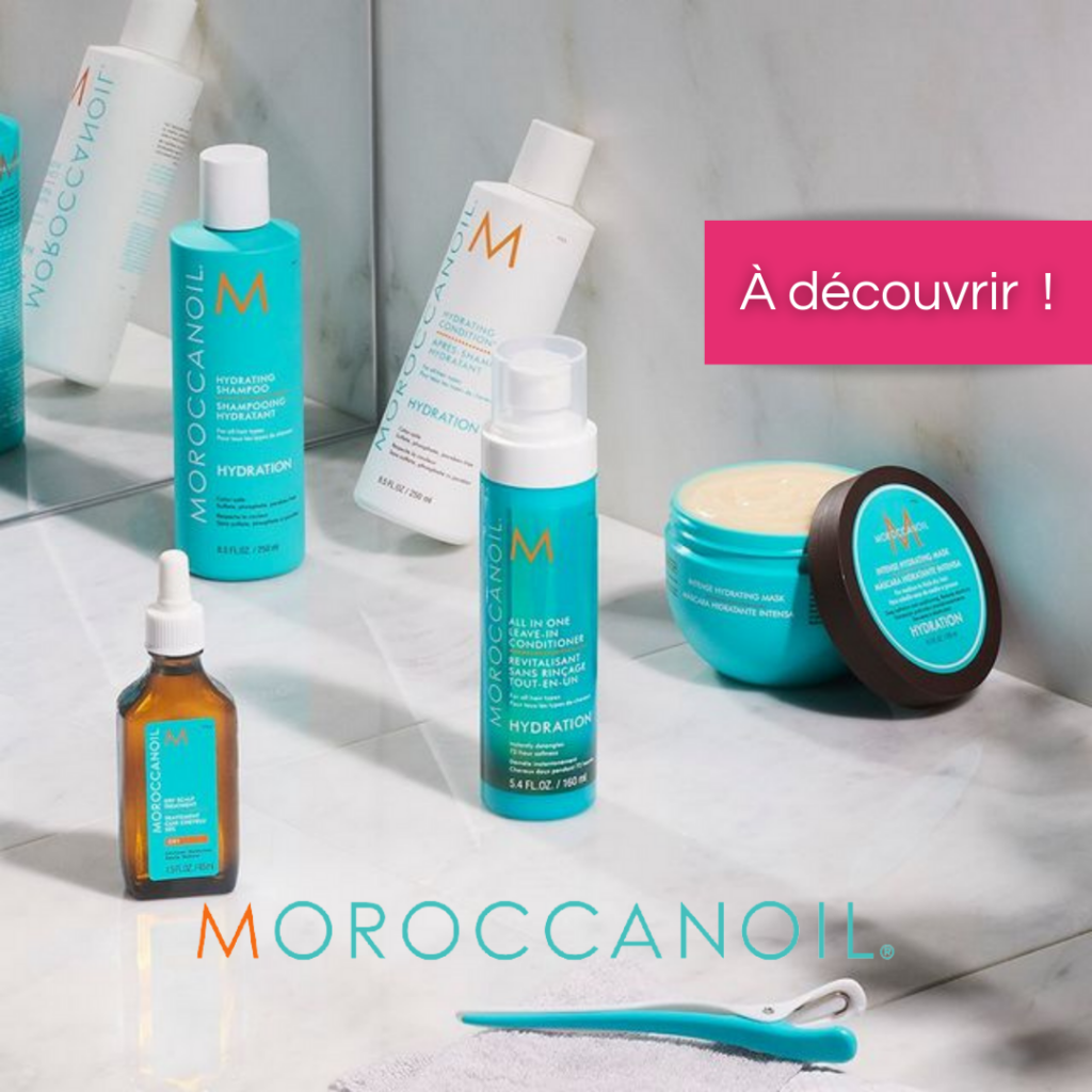 Les soins Moroccanoil sont sur Beauty Coiffure !