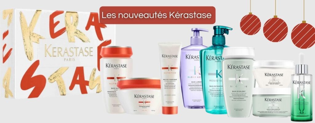 Kérastase – Coffrets Noël, Nouvelle gamme, Nouveau format