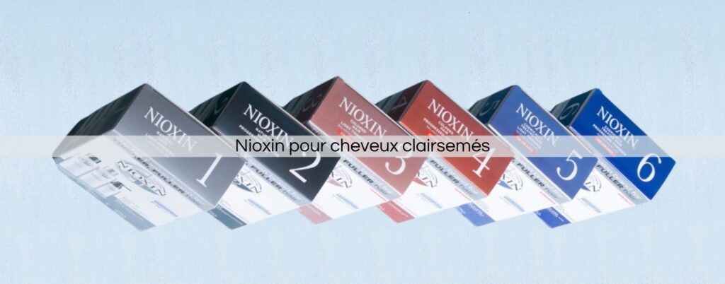 Nioxin pour cheveux clairsemés