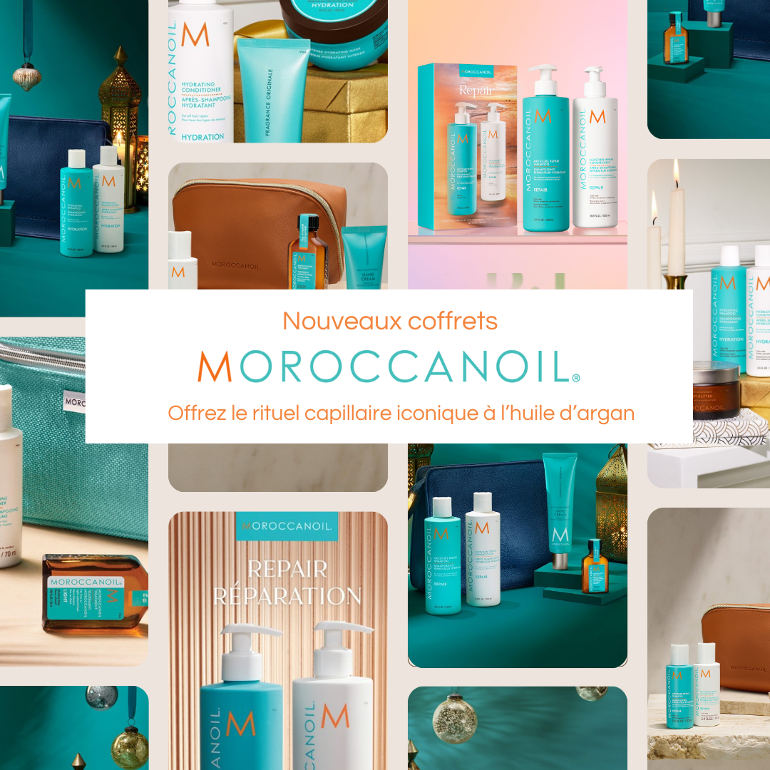 NOUVEAU | Coffrets Moroccanoil : offrez le rituel capillaire iconique à l’huile d’argan