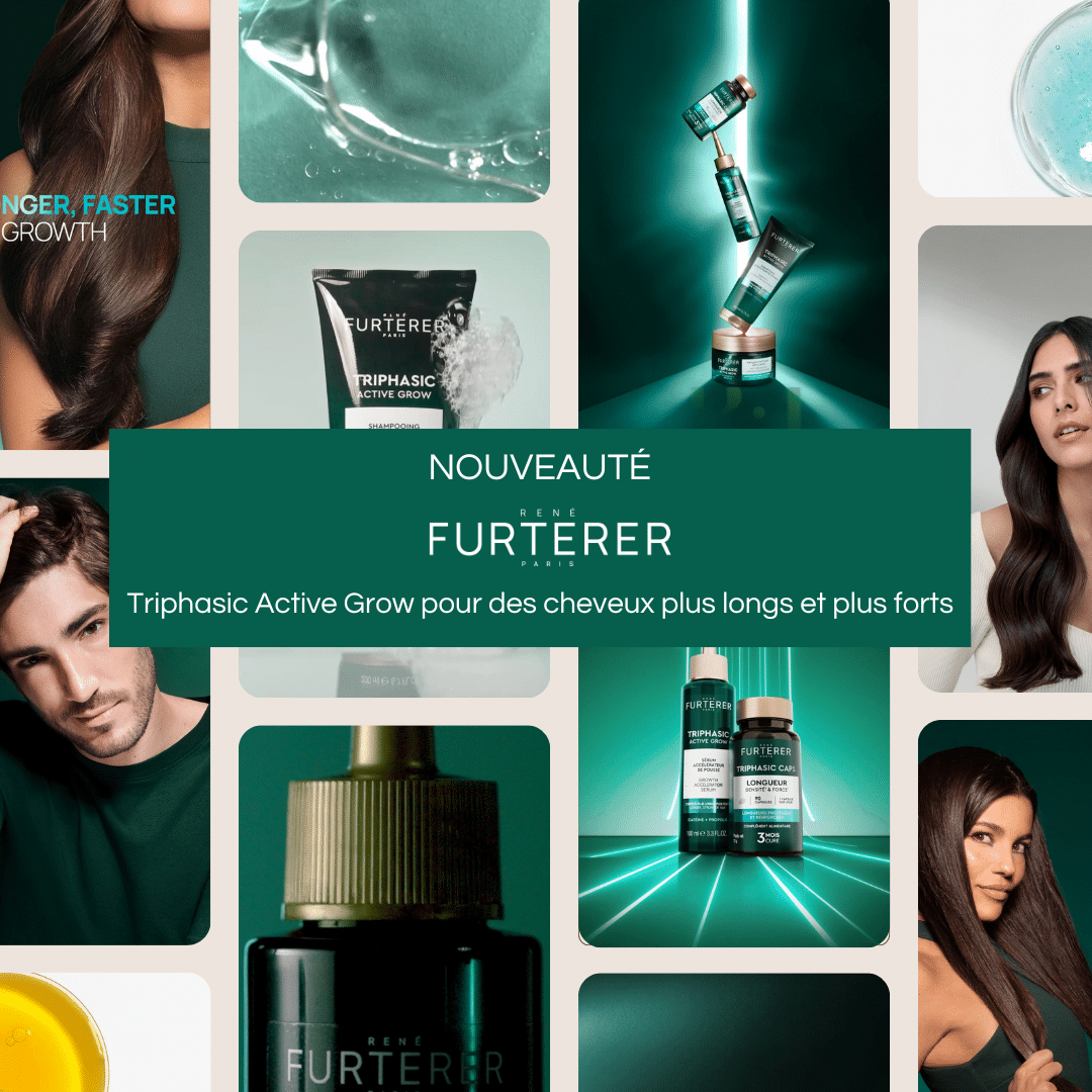 NOUVEAU | Découvrez Triphasic Active Grow de René Furterer pour des cheveux plus longs et plus forts