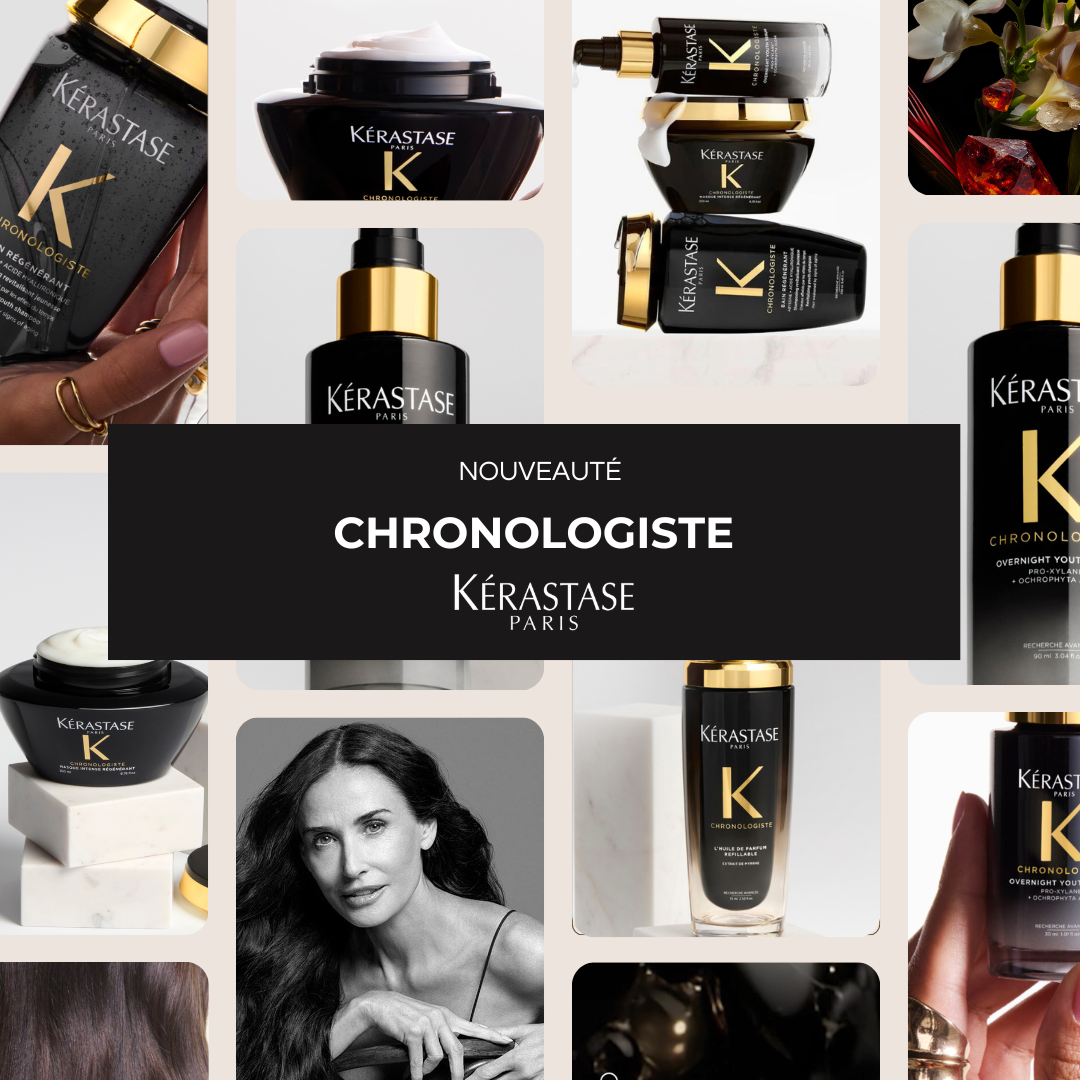 Chronologiste : Kérastase réinvente l’anti-âge capillaire