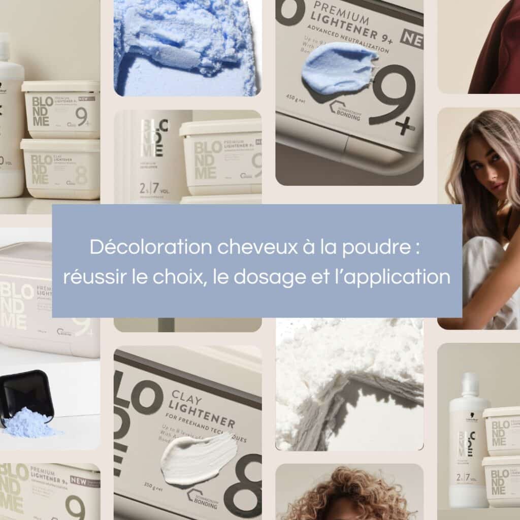 Décoloration cheveux à la poudre : réussir le choix, le dosage et l’application